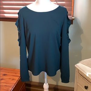 Maurices | Blouse with Lace Sleeves size L